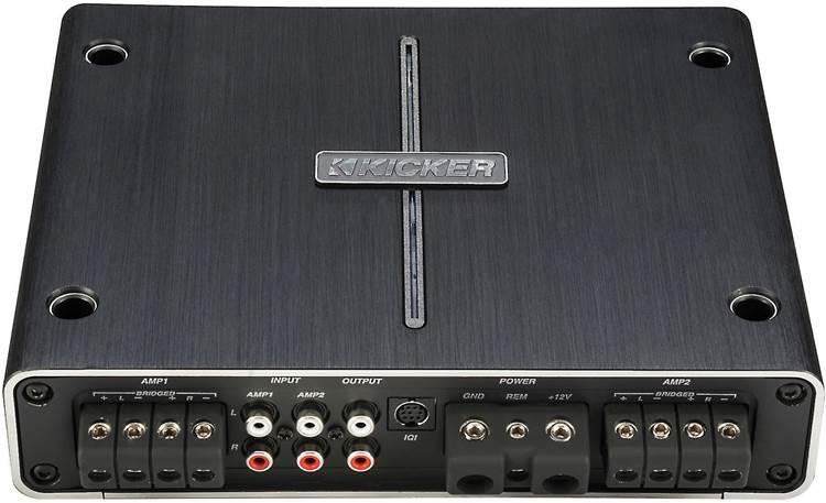 Kicker 42IQ500.4 Q-Class 4-channel car amplifier with digital 