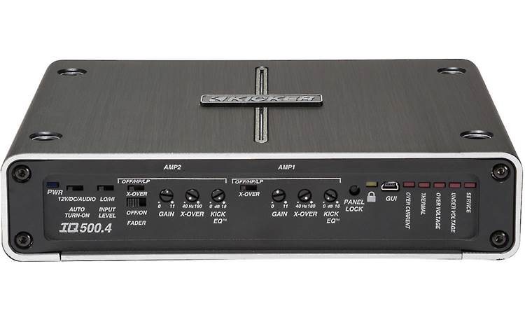 Kicker 42IQ500.4 Q-Class 4-channel car amplifier with digital 