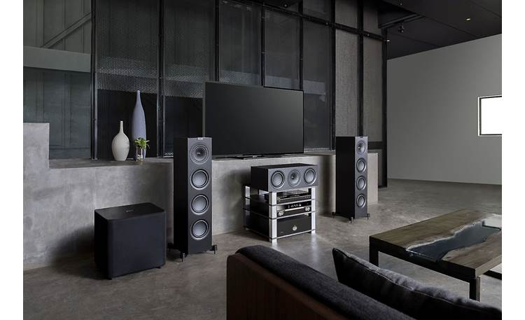 KEF Q650c Shown as part of a complete Q Series system