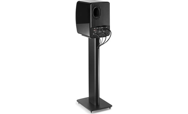 KEF Performance Speaker Stands integrated cable management allows speaker wire or cables to be hidden away (speaker not included)