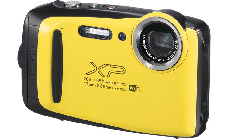 tanker roman Terugbetaling Fujifilm FinePix XP130 (Yellow) 16.4-megapixel waterproof camera with 5x  optical zoom, Wi-Fi®, and Bluetooth® at Crutchfield