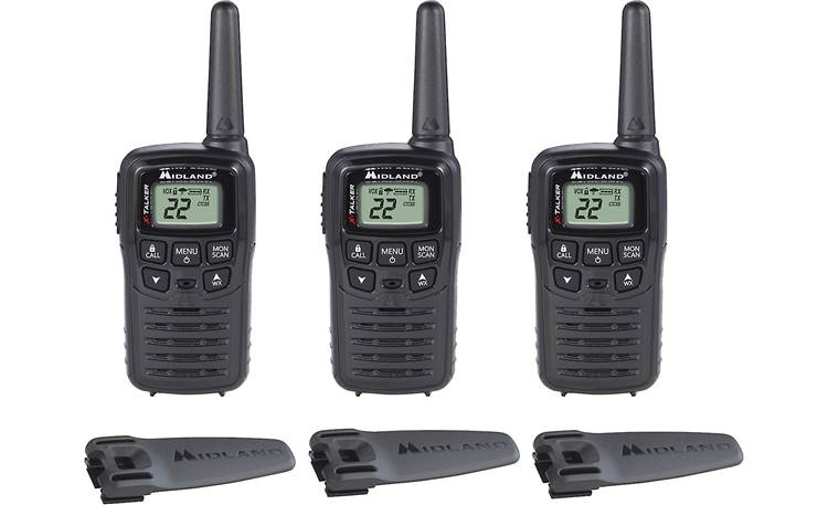Midland T10X3  X-Talker 3-pack of GMRA walkie-talkies