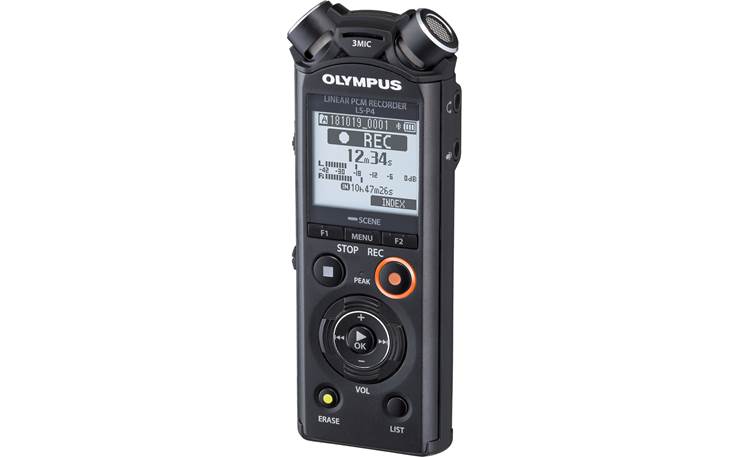 Olympus LS-P4 8GB digital audio recorder with expandable memory