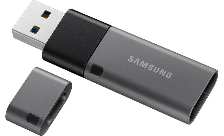 Samsung DUO Plus Flash Drive Type-A adapter in place