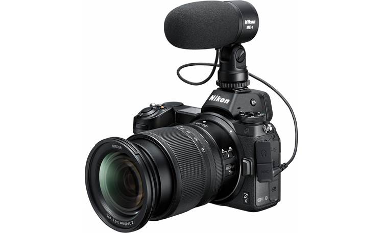 Nikon Z 6 Kit Shown with optional microphone (not included)