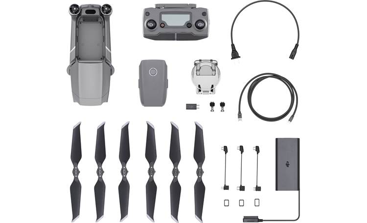 DJI Mavic 2 Zoom Shown with included accessories