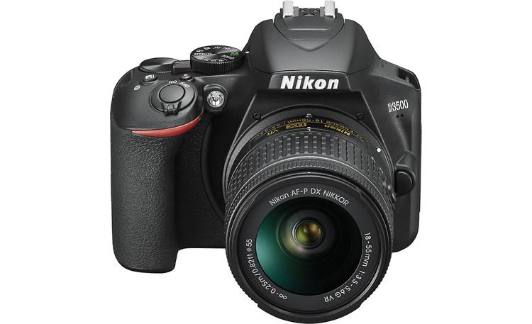 Nikon D3500 Two Lens Kit Front, higher angle