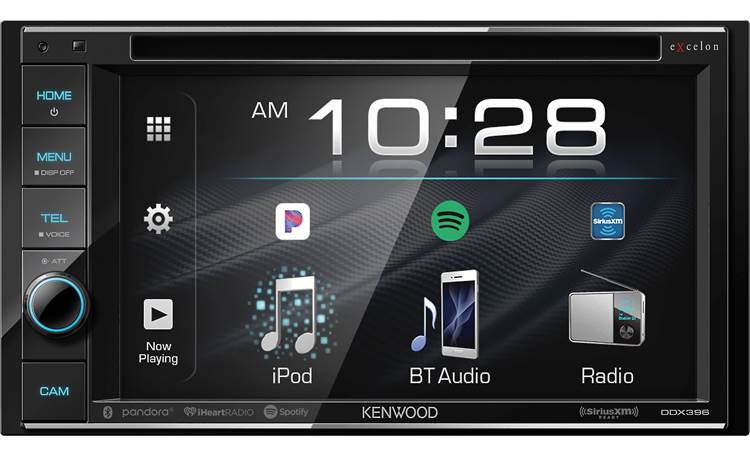 Kenwood Excelon DDX396 Kenwood combines handy touchscreen control with Excelon features