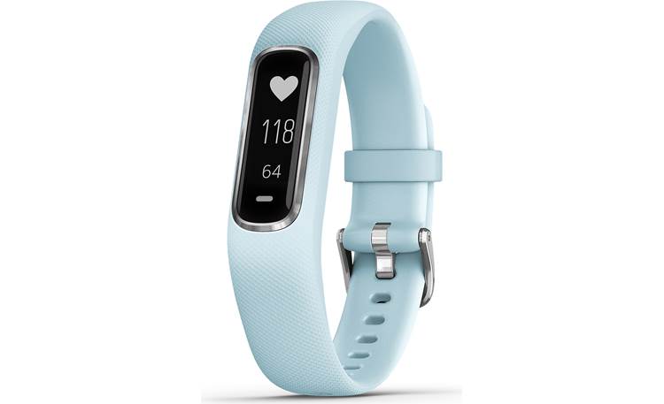 Garmin vivosmart 4 (Small/medium - Blue/Silver) Activity tracker with heart  rate monitor at Crutchfield | Smartwatches
