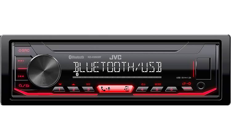 JVC KD-X260BT Pair two smartphones via Bluetooth full-time