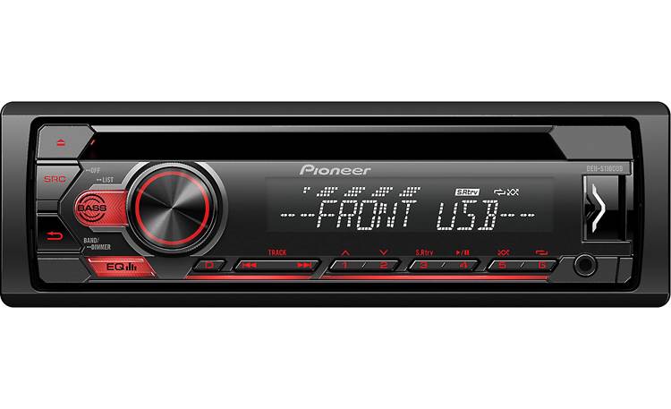 Pioneer DEH-S1000UB CD Single DIN Car Stereo Receiver