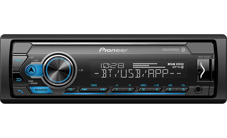 Pioneer MVH-S312BT Pioneer prioritizes smartphone integration with their Smart Sync app