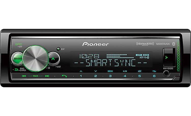 USB and Spotify Pioneer DEH-S510BT Next Generation 1-DIN CD Tuner with Bluetooth 