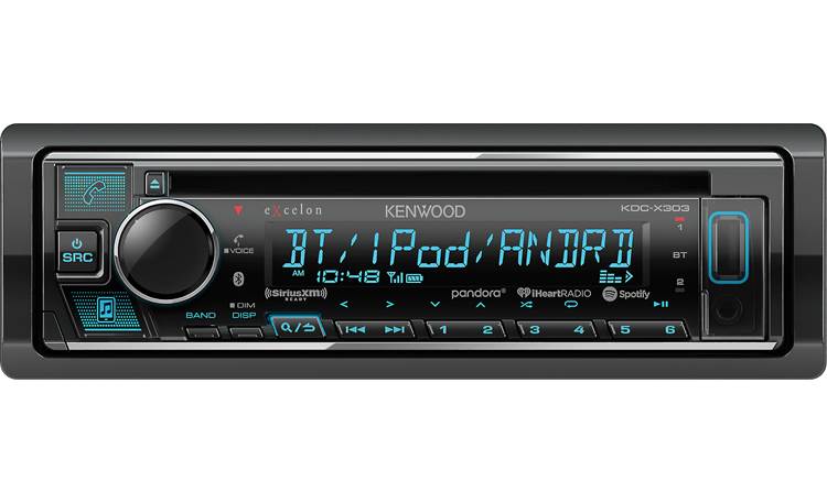 Kenwood Excelon KDC-X303 Get quick access to the wireless convenience of Bluetooth