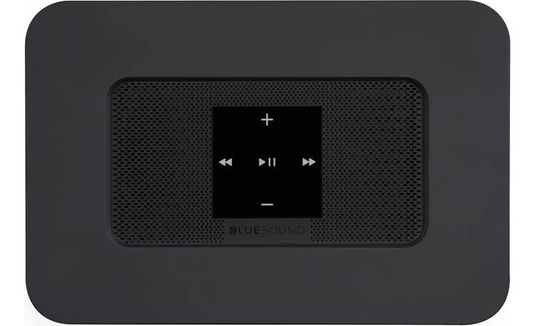 Bluesound NODE 2i Black - top-mounted control buttons