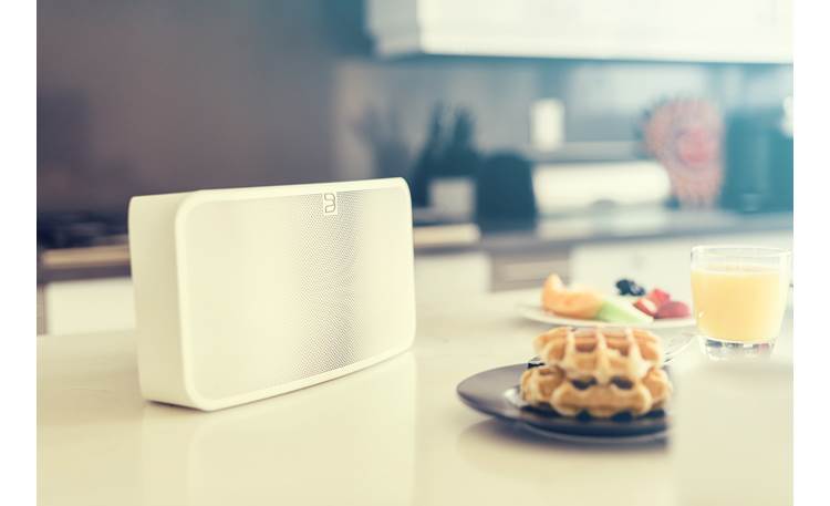 Bluesound PULSE MINI 2i White - compact size lets the Pulse Mini 2i fit just about anywhere (requires AC power)