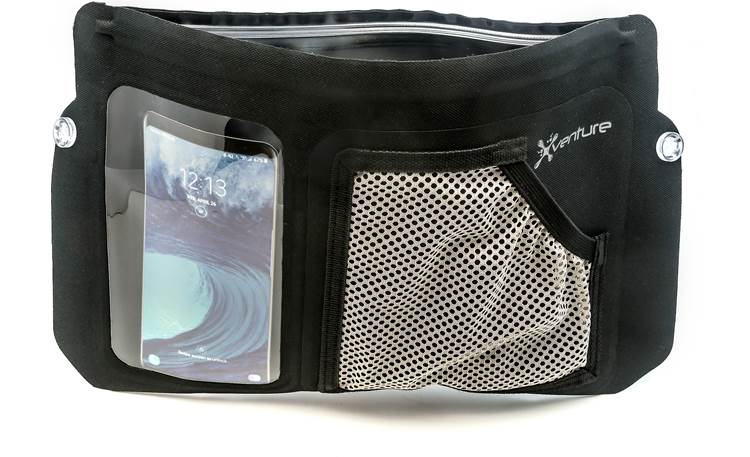 Bracketron XV1-968-2 A water-resistant pocket lets you keep your phone and other essentials safe on the boat