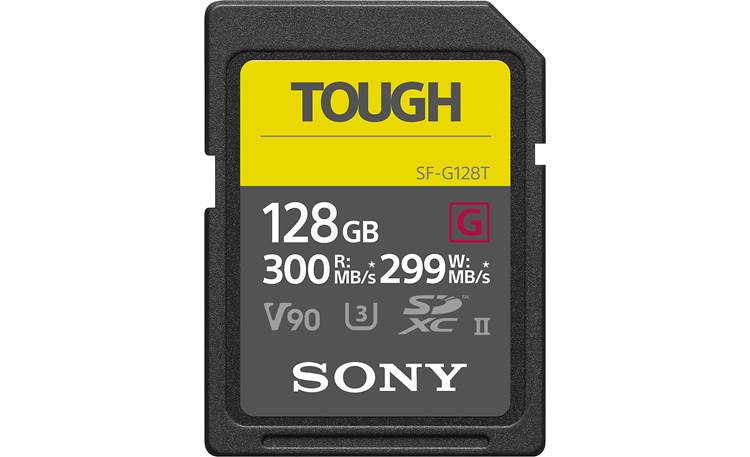 Sony SF-G Series Tough SDXC Memory Card Front