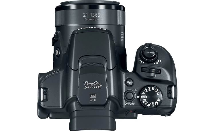 Canon PowerShot SX70 HS Top