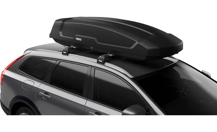 Thule 6358B Force XT XL XL Roof mounted cargo box at Crutchfield