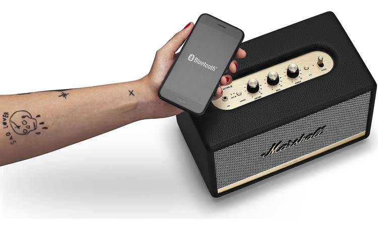 Marshall Acton II Bluetooth® Black - simple control with Marshall Bluetooth app (smartphone not included)