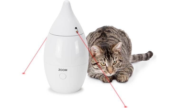 PetSafe Zoom Rotating Laser Cat Toy Two lasers provide double the fun