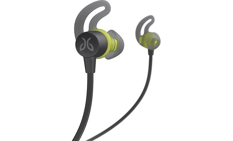 Jaybird Tarah Three pairs of soft-gel ear tips with included  "fins" to help secure earbuds