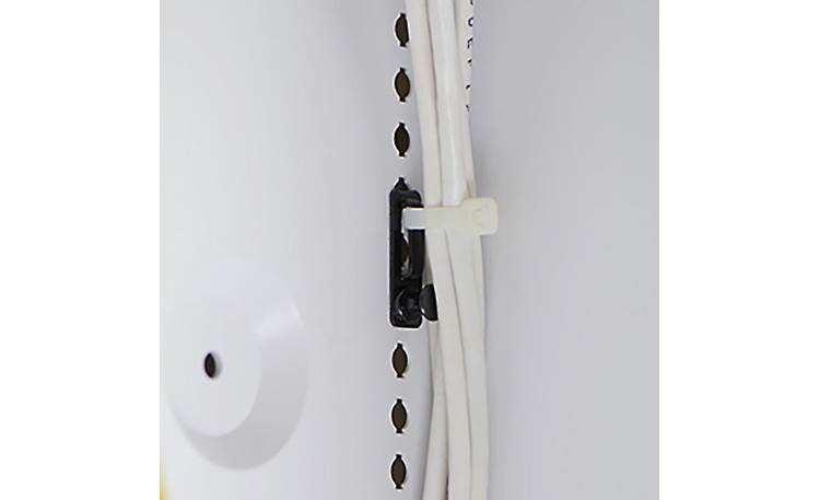 On-Q Cable Management Clips Shown installed (cable and wire tie not included)