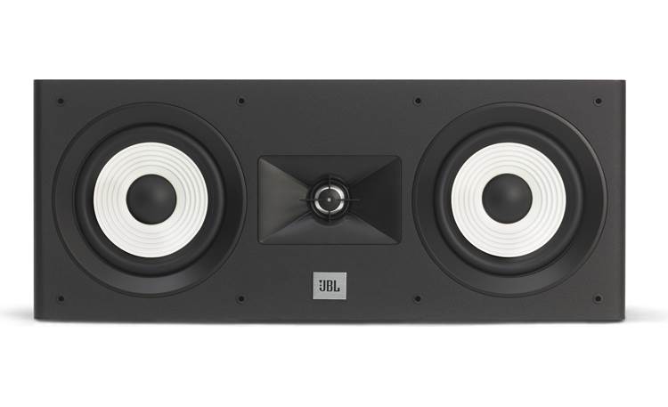 JBL Stage A125C Grille is removable so you can admire thse striking woofers