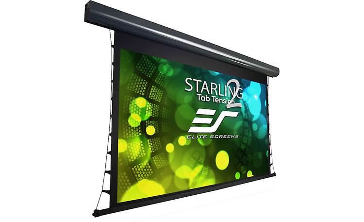 Elite Screens Starling Tab-Tension 2 Angled view