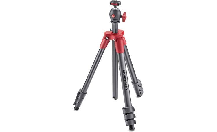Manfrotto Compact Light (Red) Lightweight aluminum tripod