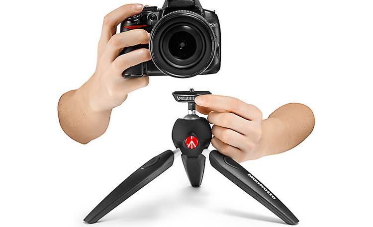 Manfrotto Pixi Evo Black Two Section Mini Tripod At Crutchfield