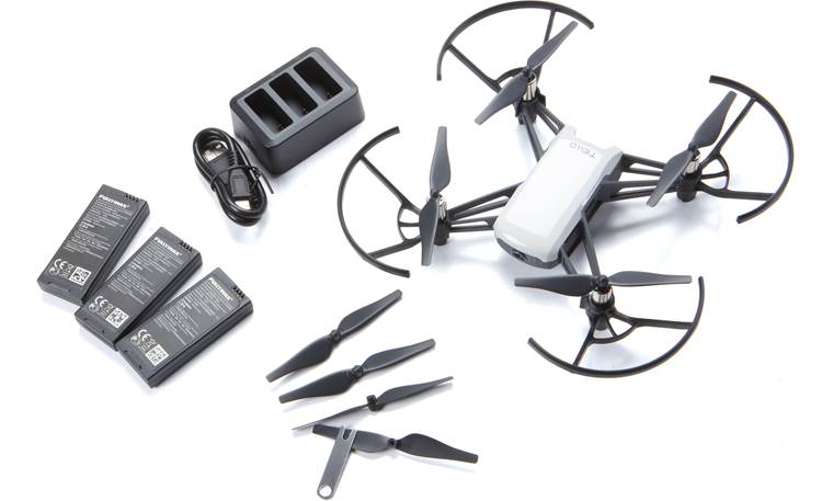 DJI Tello Boost Combo Includes quadcopter, two extra batteries