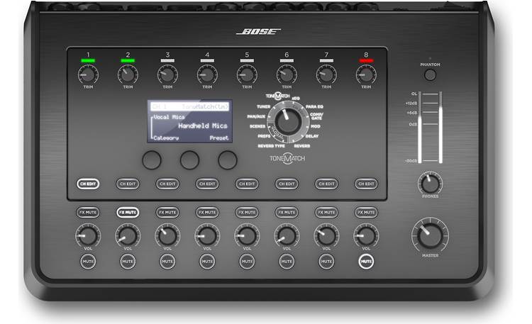 sidde Forføre kobber Bose T8S ToneMatch Mixer 8-channel digital mixer at Crutchfield