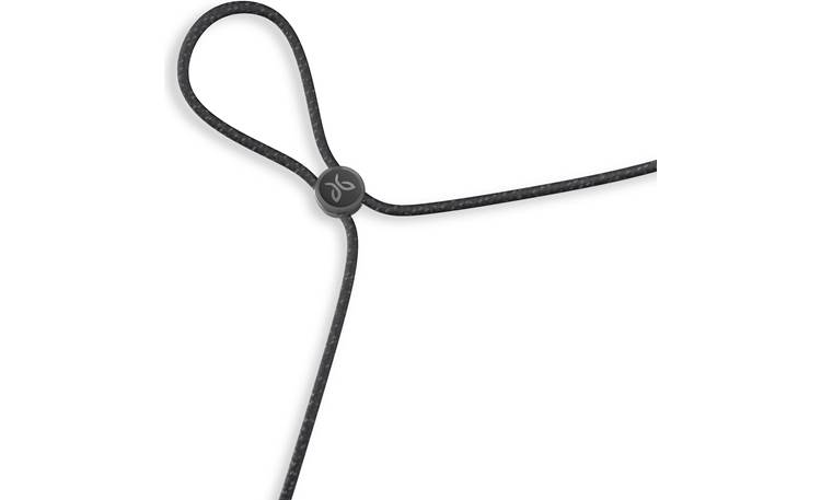 Jaybird Tarah Pro Cable management cinch clip helps you adjust the fit