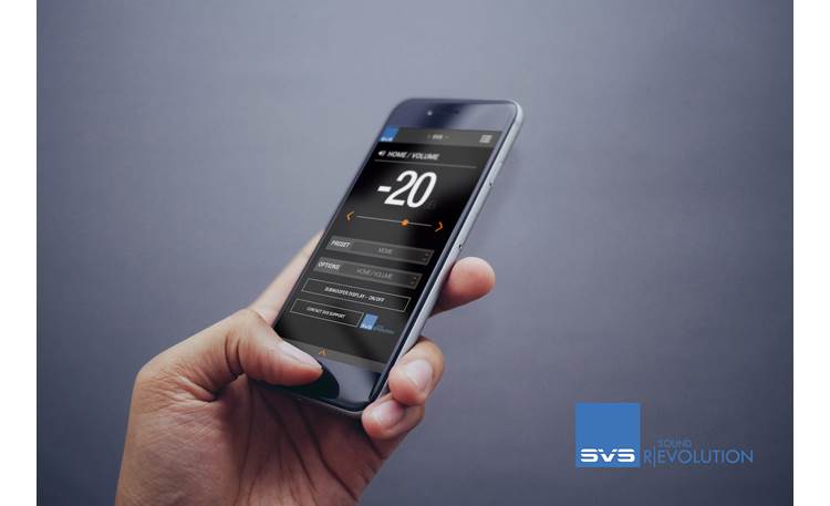 SVS PB-4000 Adjust sound with SVS's excellent smartphone app