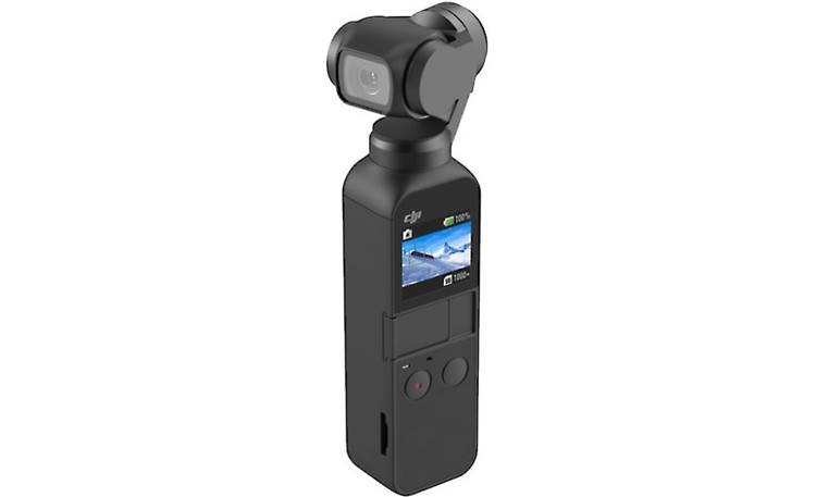 DJI Osmo Pocket Touchscreen and convenient buttons built into the handle