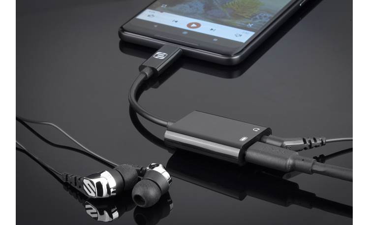 Scosche CAAP StrikeLine™ Listen to music and charge your smartphone at the same time
