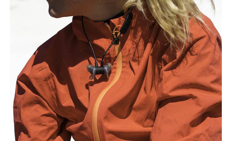 Jaybird Tarah Pro Magnetic earpieces snap together when not in use