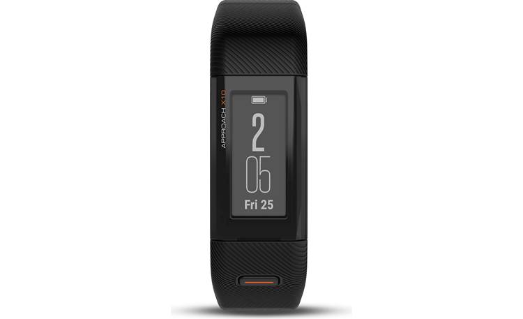 Garmin Approach X10 Black Large Touchscreen golf GPS band covers over 41 000 courses worldwide at Crutchfield