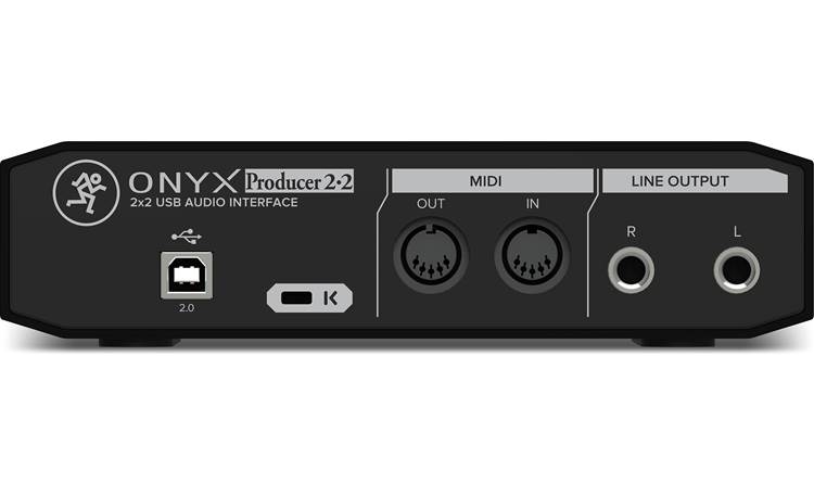 Mackie Onyx Producer 2·2™ USB 2.0 audio interface for Mac® and PC 