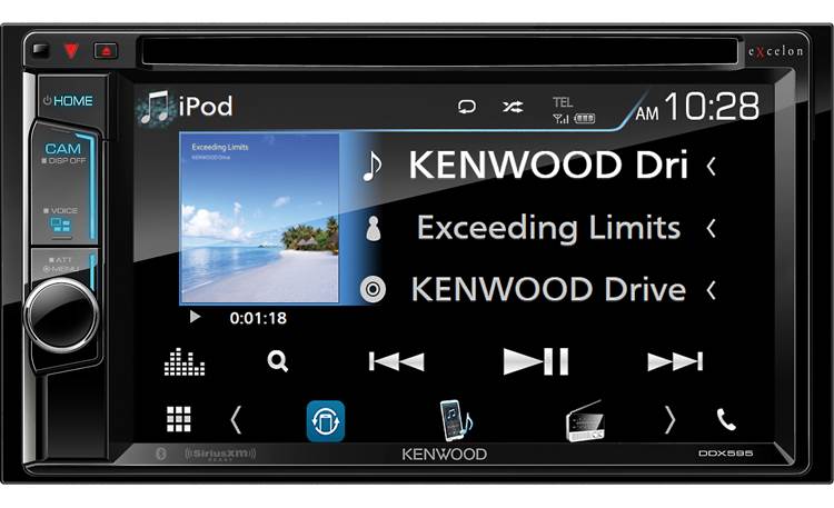 Kenwood Excelon DDX595 DVD Receiver At Crutchfield