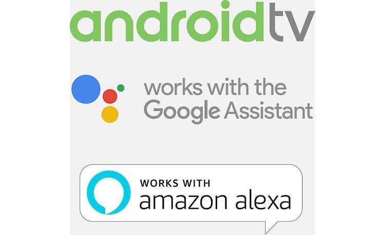 Sony XBR-65X900F The Android TV OS supports voice control via Google Home- and Amazon Alexa-compatible voice control assistants