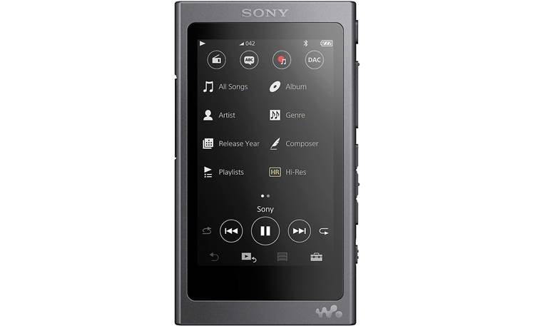オーディオ機器 ポータブルプレーヤー Sony NW-A45 Walkman® (Black) High-resolution portable digital 