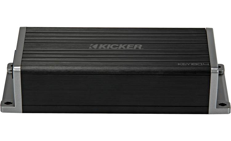 Kicker KEY180.4 Compact 4-channel car amplifier with automatic tuning DSP —  45 watts RMS x 4 at Crutchfield