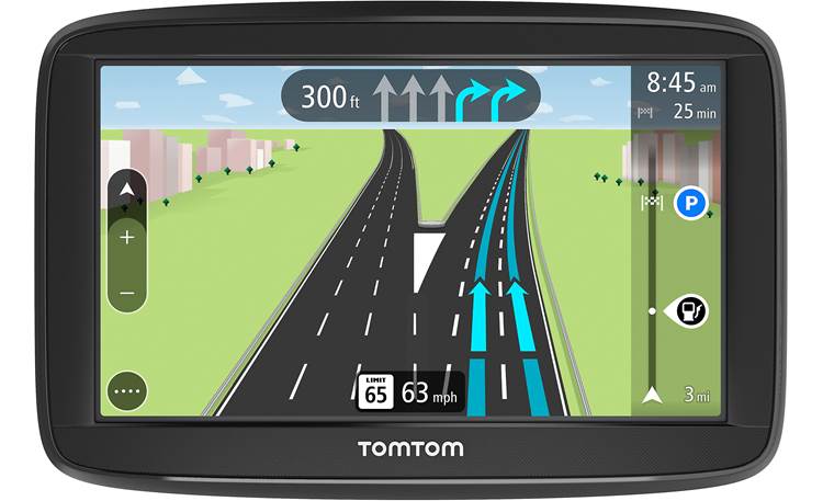 pot beu Onmiddellijk TomTom VIA 1525TM Portable navigator with 5" display and free lifetime map  and traffic updates at Crutchfield