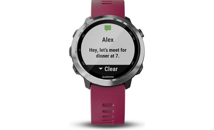 Garmin Forerunner 645 Music Smart notifications with your smartphone