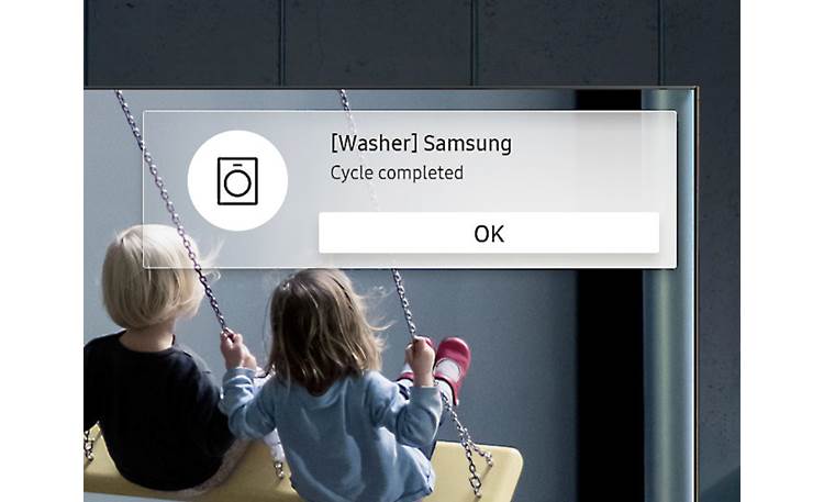 Samsung QN55Q6FN SmartThings notifications
