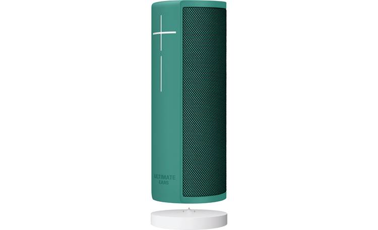 Ultimate Ears POWER UP Speaker sits directly on charger (UE BLAST not included)