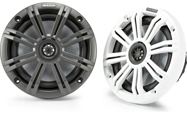 Kicker 45KM654 Charcoal and White grilles included